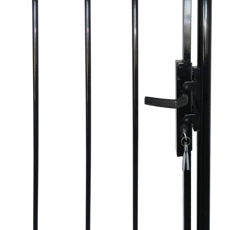 Dealsmate Single Door Fence Gate with Spear Top 100 x 175 cm