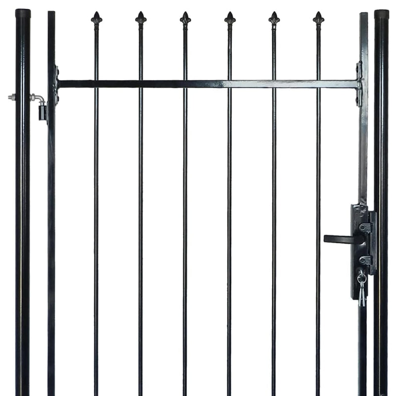 Dealsmate Fence Gate with Spear Top 100 x 198 cm