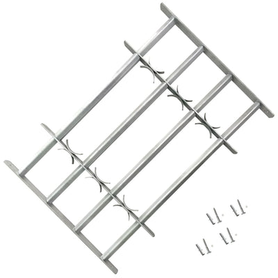 Dealsmate  Adjustable Security Grille for Windows with 4 Crossbars 1000-1500 mm
