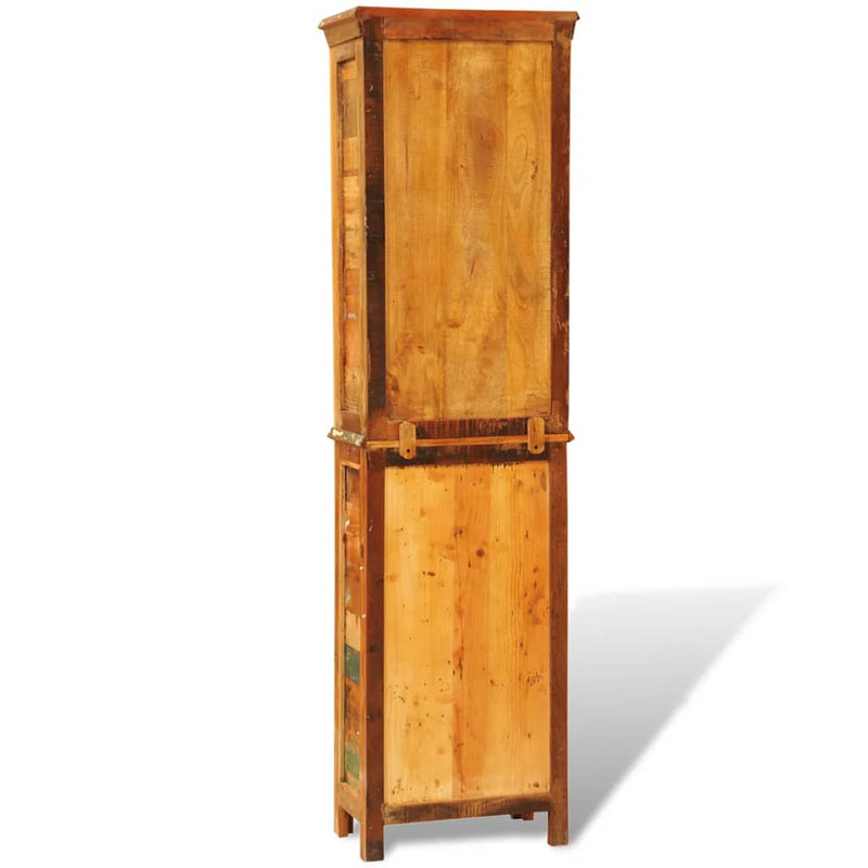 Dealsmate Vintage Style Reclaimed Solid Wood Bookshelf