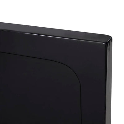 Dealsmate  Rectangular ABS Shower Base Tray Black 80 x 90 cm