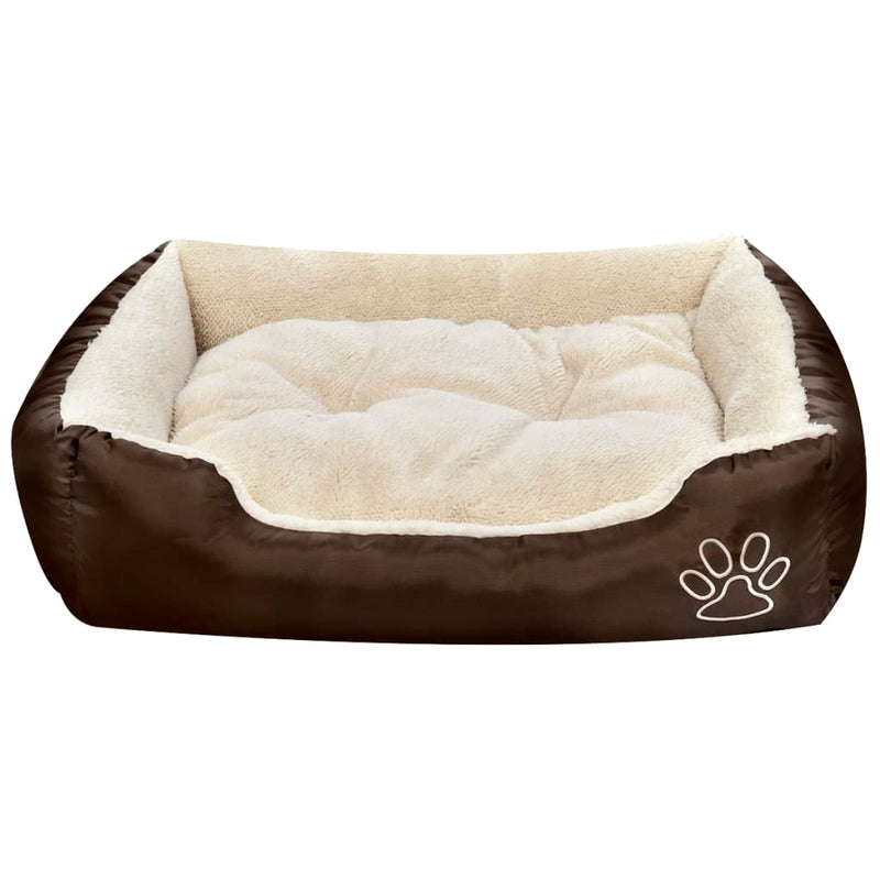 Dealsmate  Warm Dog Bed with Padded Cushion XL