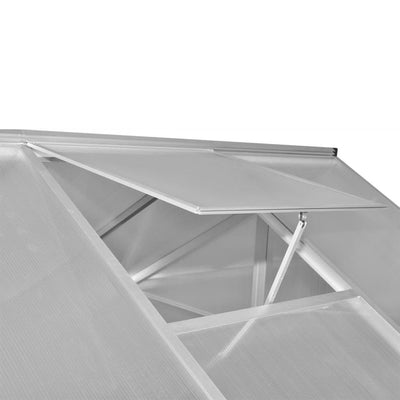 Dealsmate Reinforced Aluminium Greenhouse with Base Frame 4.6 m²