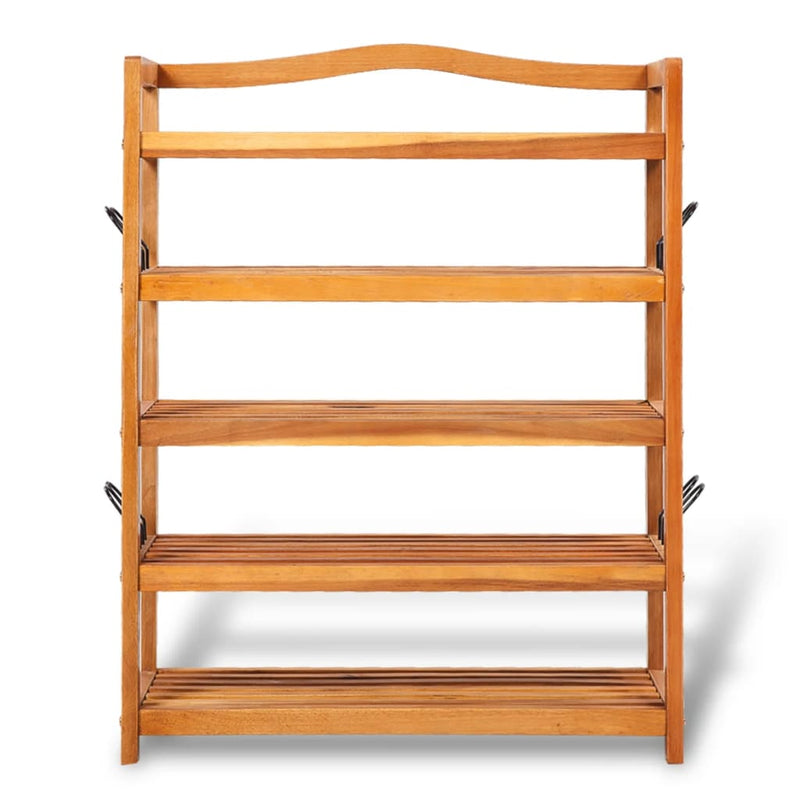 Dealsmate  Wooden 5-tier Shoe Shelf