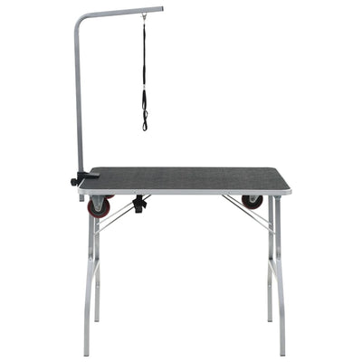 Dealsmate Portable Dog Grooming Table with Castors