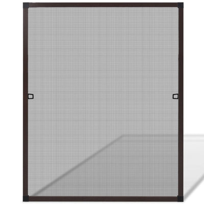 Dealsmate  Insect Screen for Windows 80 x 100 cm Brown