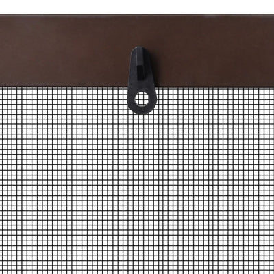 Dealsmate  Insect Screen for Windows 80 x 100 cm Brown