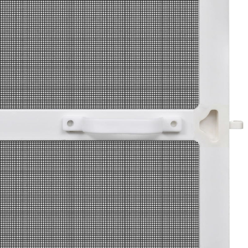 Dealsmate White Hinged Insect Screen for Doors 100 x 215 cm