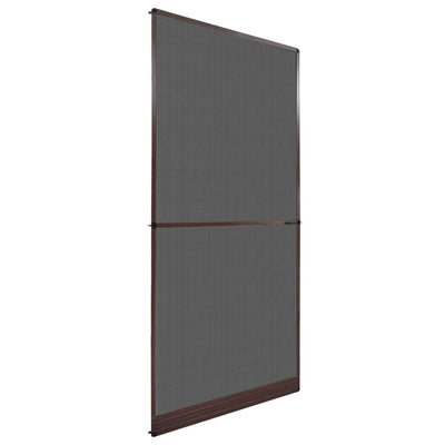 Dealsmate Brown Hinged Insect Screen for Doors 100 x 215 cm