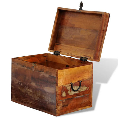 Dealsmate  Reclaimed Storage Box Solid Wood