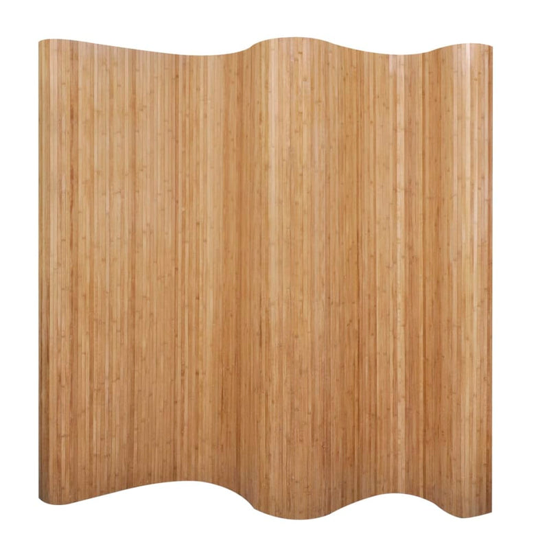 Dealsmate  Room Divider Bamboo Natural 250x165 cm