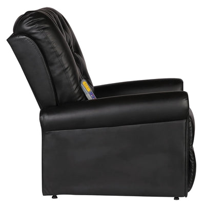 Dealsmate  Massage Chair Black Faux Leather