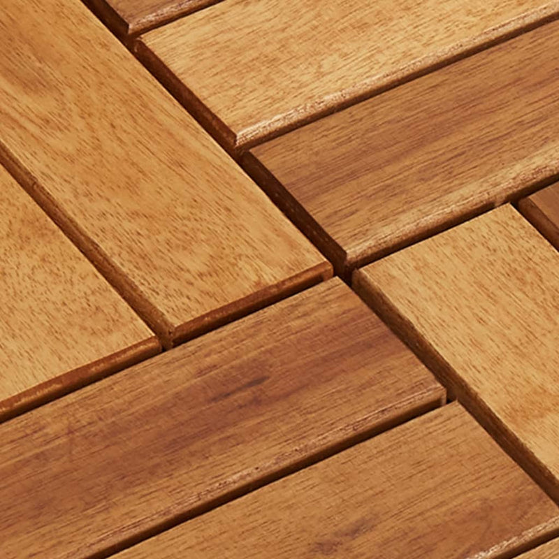 Dealsmate Decking Tiles 30 x 30 cm Acacia Set of 20
