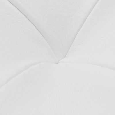 Dealsmate  Storage Ottoman Artificial Leather White