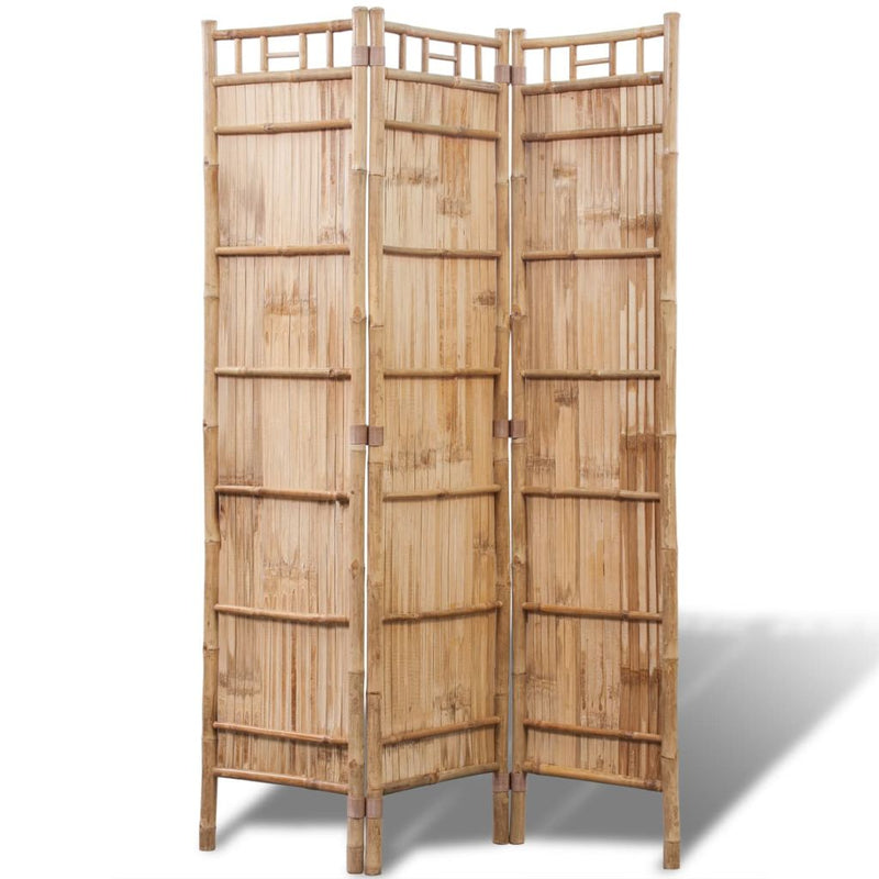 Dealsmate  3-Panel Bamboo Room Divider