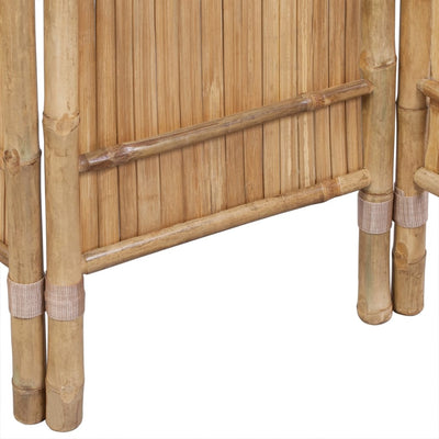 Dealsmate 4-Panel Bamboo Room Divider