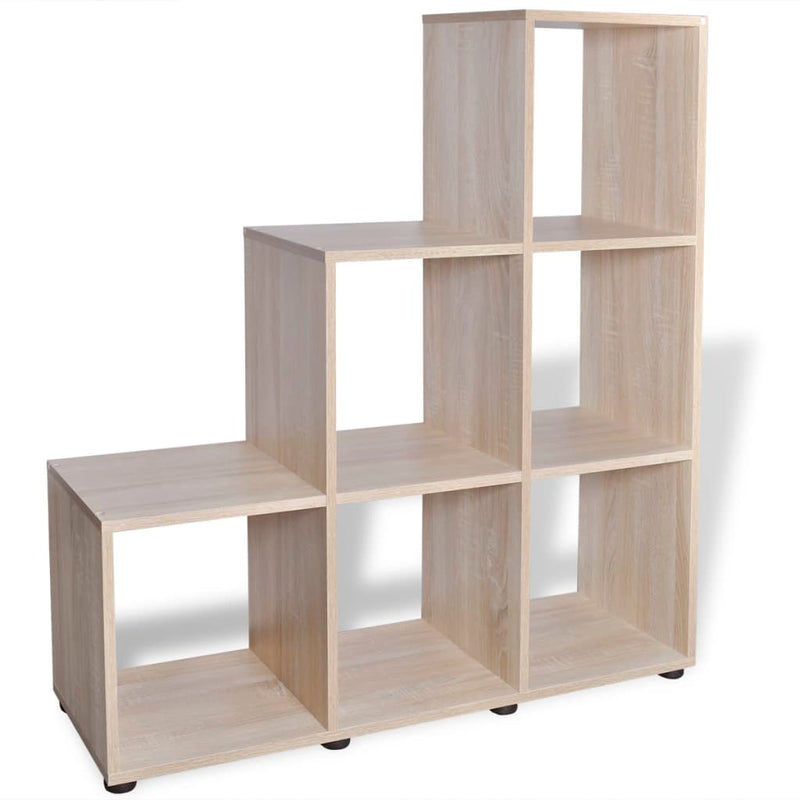 Dealsmate  Staircase Bookcase/Display Shelf 107 cm Oak