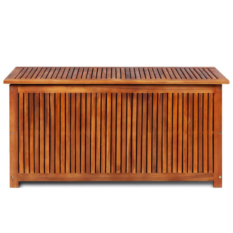Dealsmate  Garden Storage Box 117x50x58 cm Solid Acacia Wood