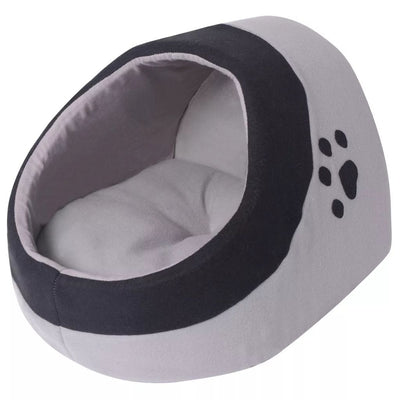Dealsmate  Cat Cubby Grey and Black XL