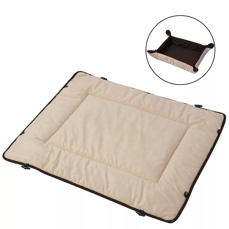 Dealsmate  Dog Bed Brown 65x80 cm