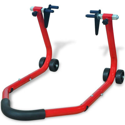 Dealsmate  Motorcycle Front Stand Red