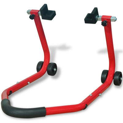 Dealsmate  Motorcycle Rear Paddock Stand Red