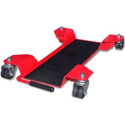 Dealsmate  Motorcycle Dolly Centre Stand Red