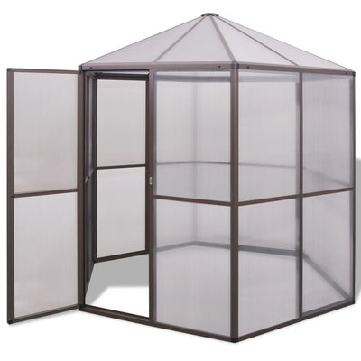 Dealsmate  Greenhouse Aluminium 240x211x232 cm