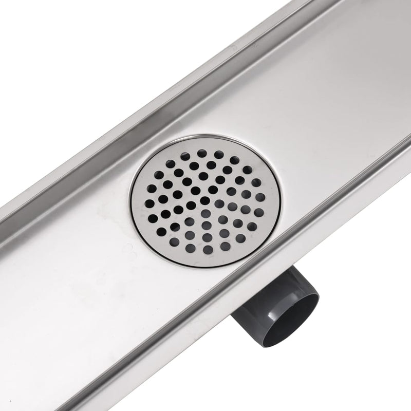 Dealsmate  Linear Shower Drain 1030x140 mm Stainless Steel