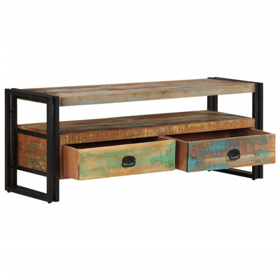 Dealsmate  TV Cabinet Solid Reclaimed Wood