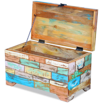 Dealsmate  Storage Chest Solid Reclaimed Wood
