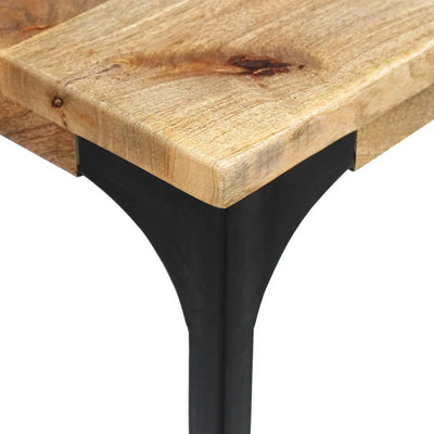 Dealsmate  Console Table Mango Wood 120x35x76 cm
