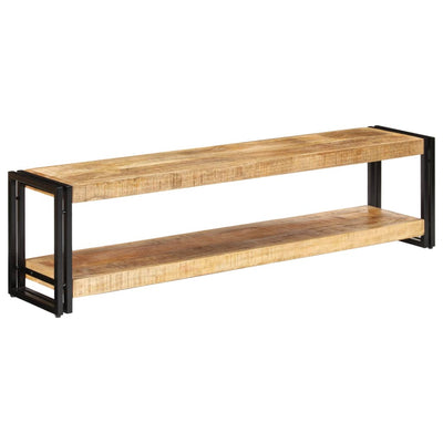 Dealsmate  TV Cabinet 150x30x40 cm Solid Mango Wood