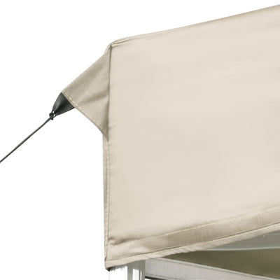 Dealsmate  Professional Folding Party Tent Aluminium 6x3 m Cream
