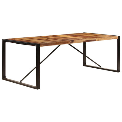 Dealsmate  Dining Table 220x100x75 cm Solid Sheesham Wood
