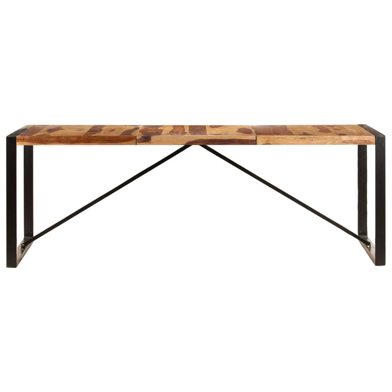 Dealsmate  Dining Table 220x100x75 cm Solid Sheesham Wood