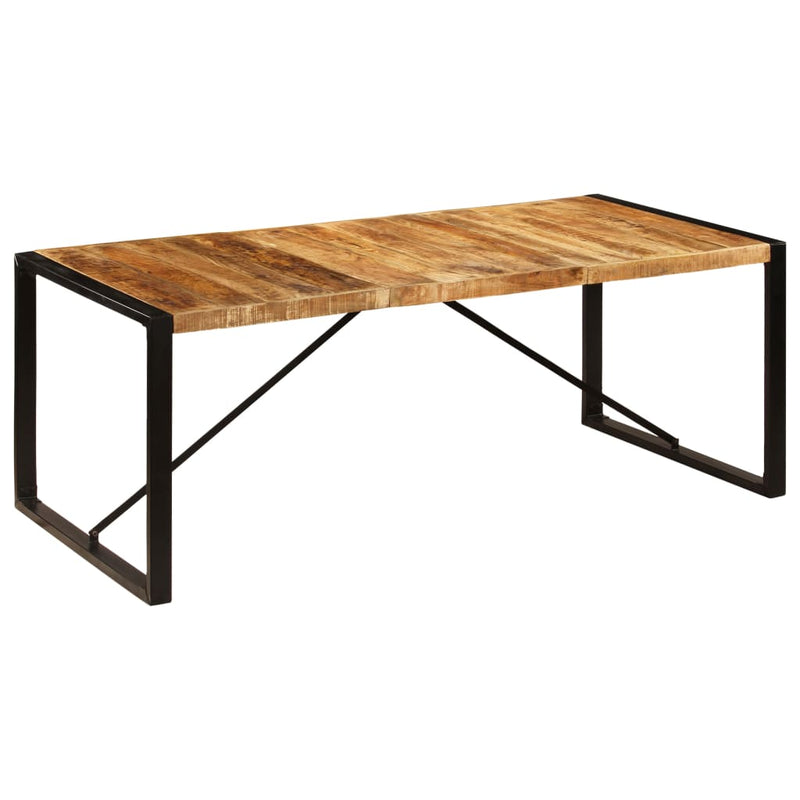 Dealsmate  Dining Table 200x100x75 cm Solid Mango Wood