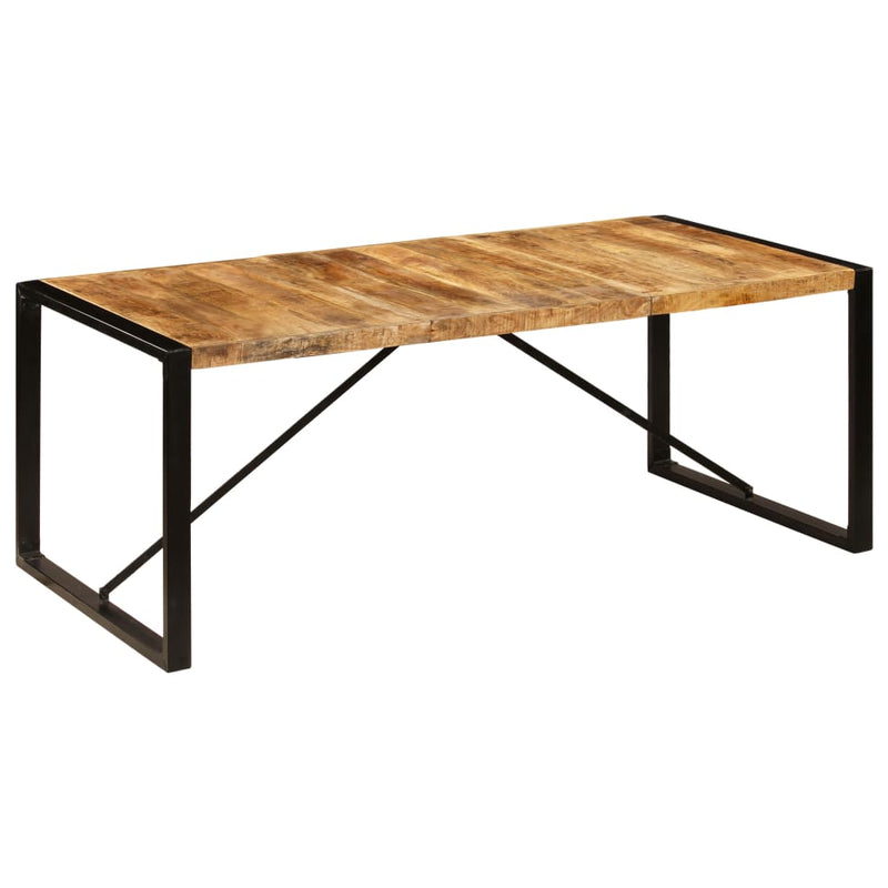 Dealsmate  Dining Table 200x100x75 cm Solid Mango Wood