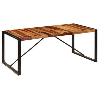 Dealsmate  Dining Table 200x100x75 cm Solid Sheesham Wood