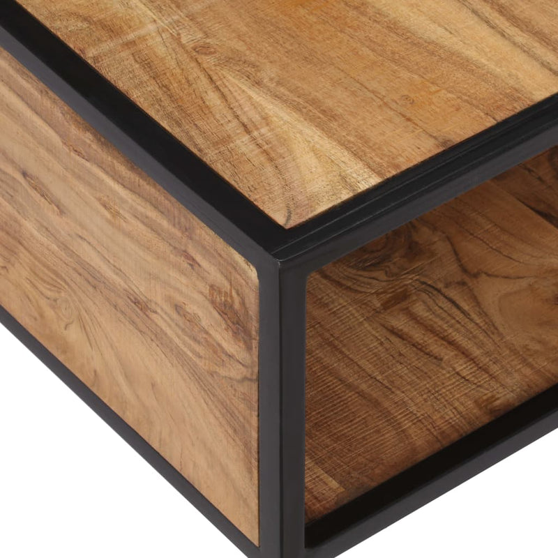 Dealsmate  Coffee Table 70x70x32 cm Solid Acacia Wood