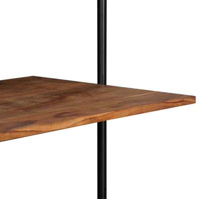 Dealsmate  Wall Desk 90x40x170 cm Solid Acacia Wood