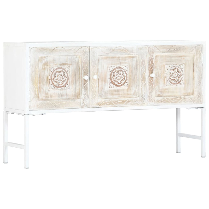 Dealsmate  Side Cabinet 120x30x70 cm Solid Mango Wood