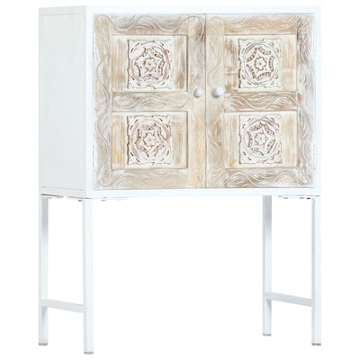 Dealsmate  Side Cabinet 70x30x90 cm Solid Mango Wood
