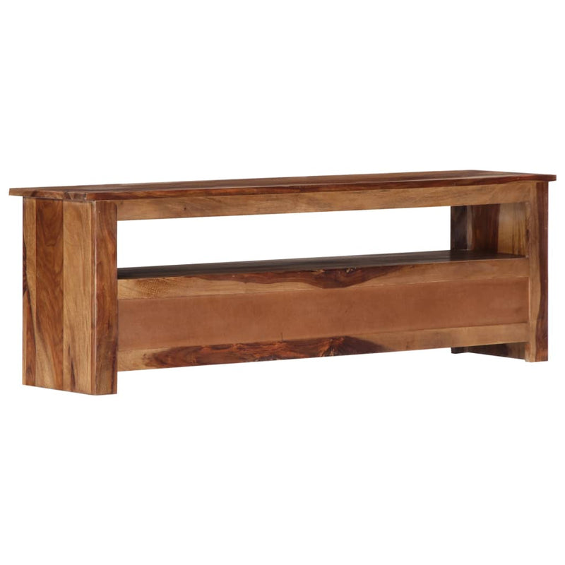 Dealsmate  TV Cabinet 118x30x40 cm Solid Sheesham Wood