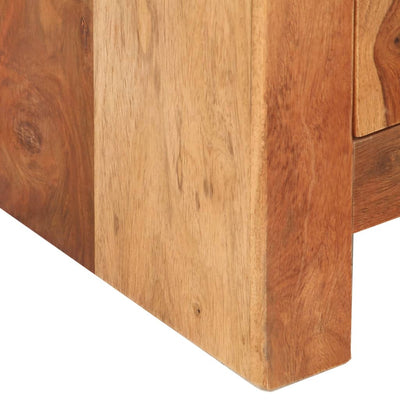 Dealsmate  Highboard 50x30x110 cm Solid Sheesham Wood
