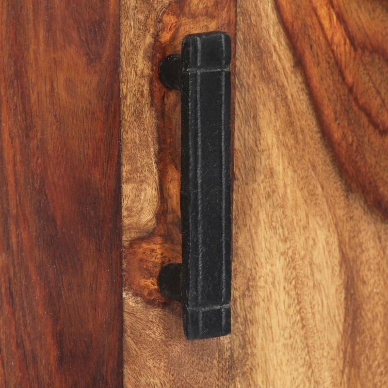 Dealsmate  Highboard 60x30x180 cm Solid Sheesham Wood