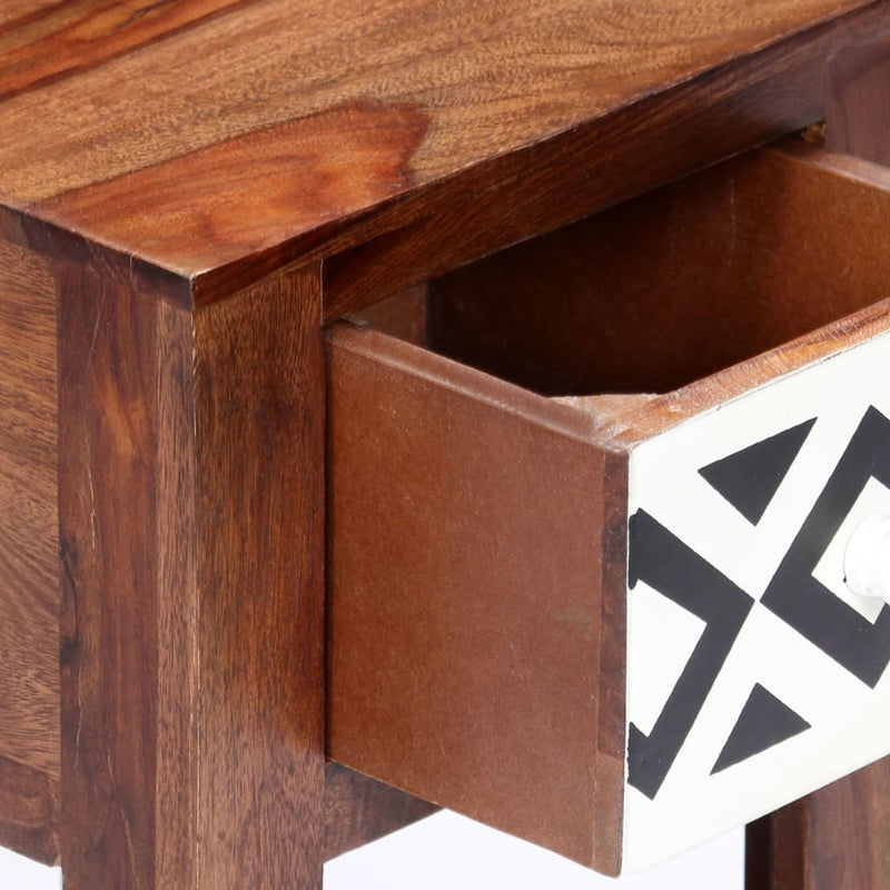 Dealsmate  Bedside Cabinet 30x30x50 cm Solid Sheesham Wood
