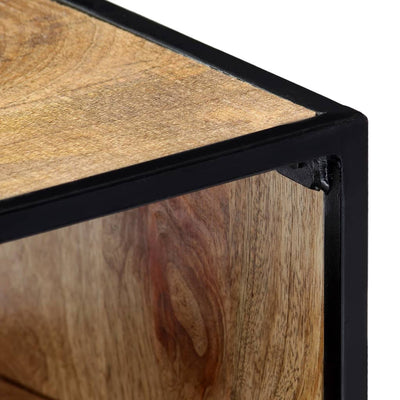 Dealsmate  Nightstand 40x30x50 cm Solid Mango Wood