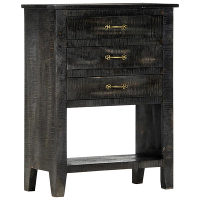 Dealsmate  Side Cabinet 60x30x80 cm Solid Mango Wood