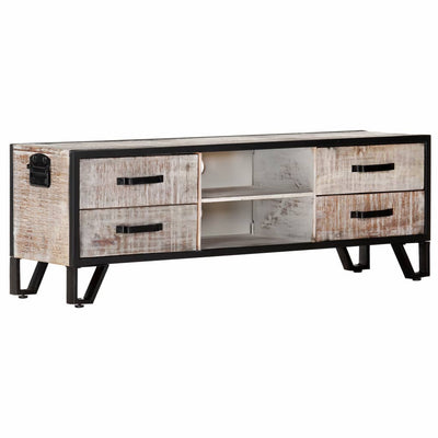 Dealsmate  TV Cabinet 120x30x40 cm Solid Acacia Wood